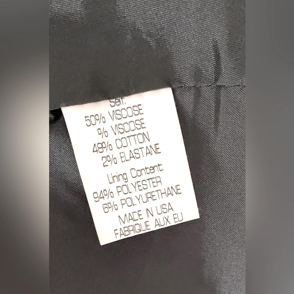 THEORY BLACK SATIN MINIDRESS MINIMALIST CHIC SIZE 2 - Picture 13 of 14